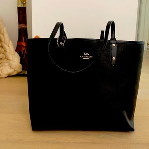 Black Coach Tote Bag